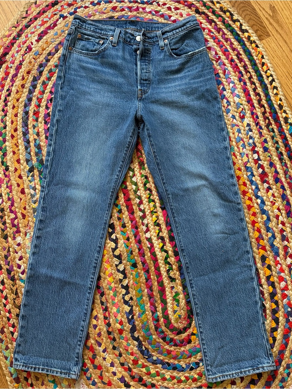 Levi’s 501 Original Fit High Rise Straight Leg Jeans W29 L30